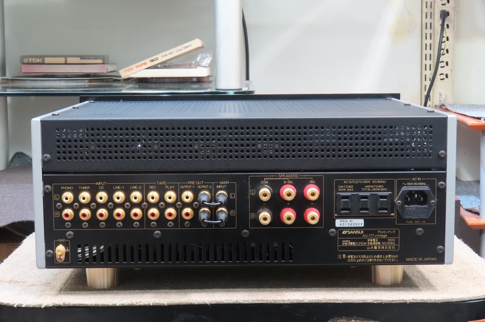 【初代モデル希少品】SANSUI AU-111 サンスイ プリメインアンプ AU-111G VINTAGE SANSUI - 中古オーディオ 高価買取・販売 ハイファイ堂