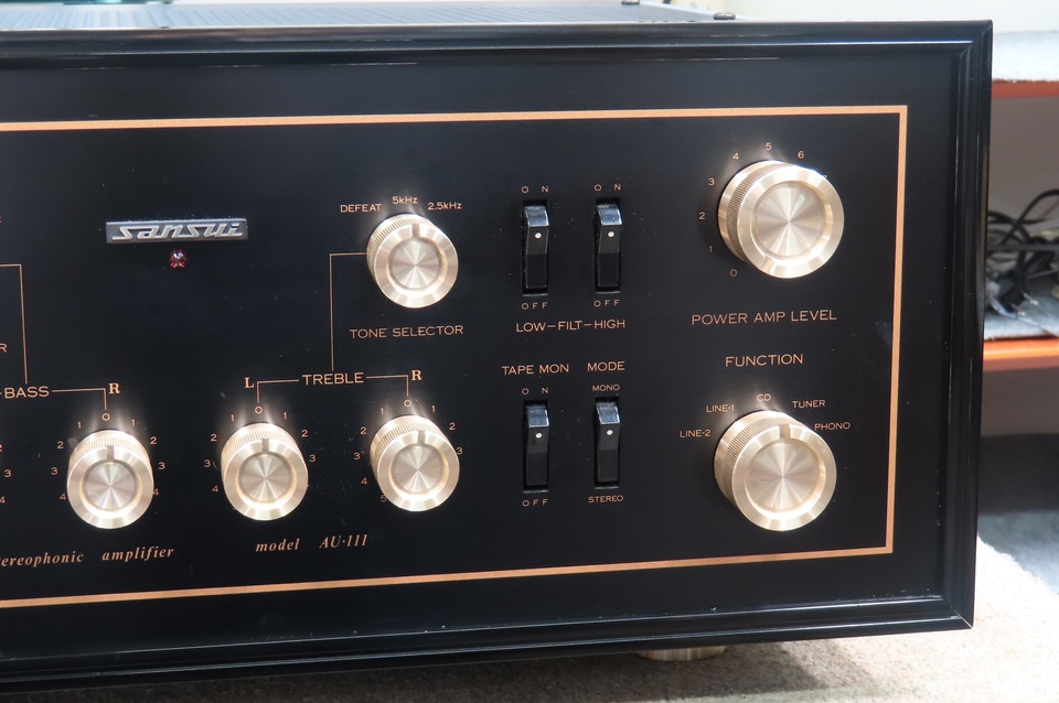 AU-111G VINTAGE SANSUI - 中古オーディオ 高価買取・販売 ハイファイ堂