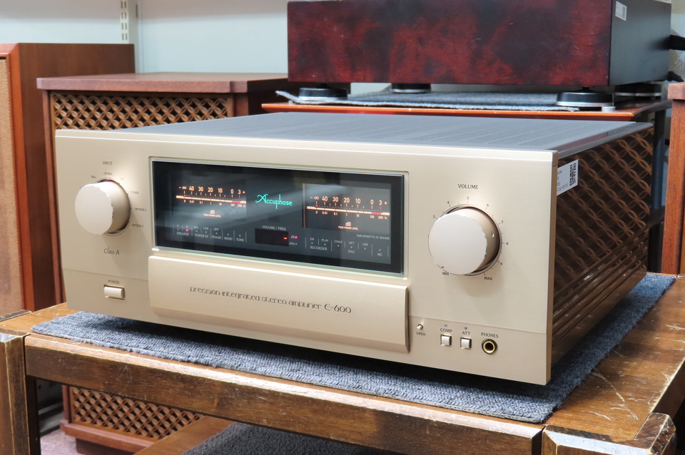 E-600 Accuphase - 中古オーディオ 高価買取・販売 ハイファイ堂