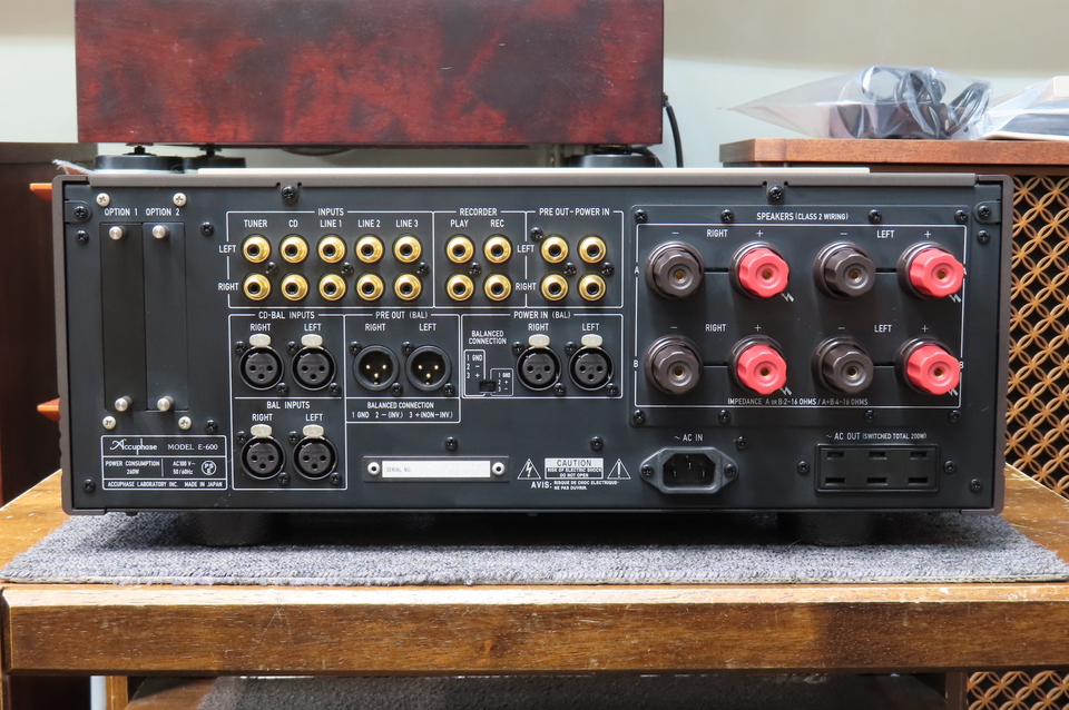 E-600 Accuphase - 中古オーディオ 高価買取・販売 ハイファイ堂