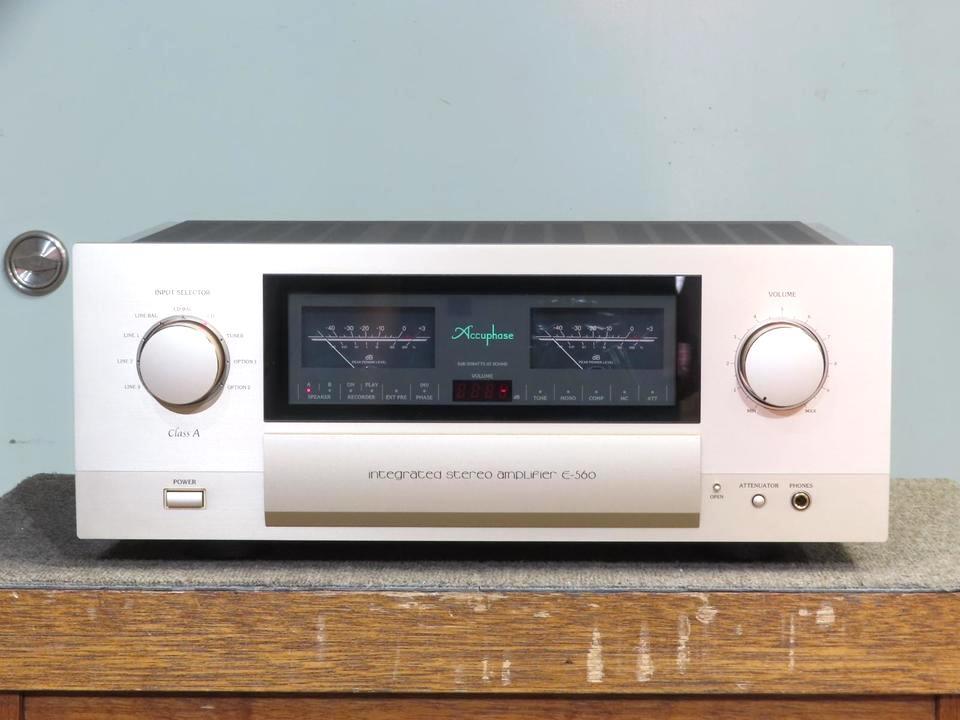 ACCUPHASE E-560 純A級 ハイエンド　元箱発送　アキュフェーズ ACCUPHASE E-560 純A級 ハイエンド 元箱発送 アキュフェーズ - メルカリ