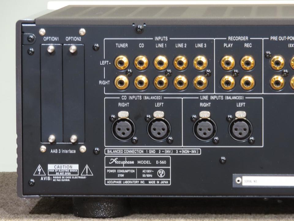 E-560 Accuphase - 中古オーディオ 高価買取・販売 ハイファイ堂