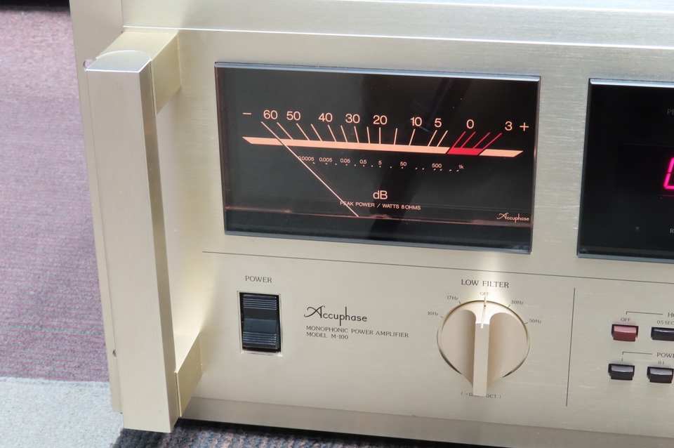 M-100 Accuphase - 中古オーディオ 高価買取・販売 ハイファイ堂