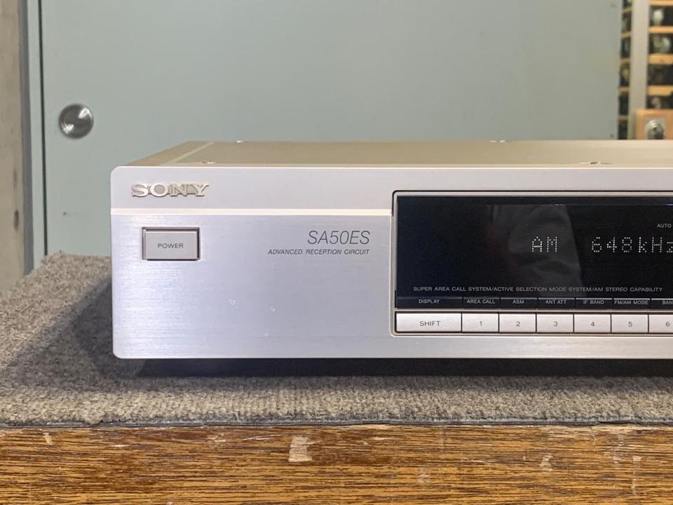 【美品・動作品】SONY SA50ES　定価44,000円　チューナー Sony ST-SA50ES AM/FM Stereo Tuner | eBay