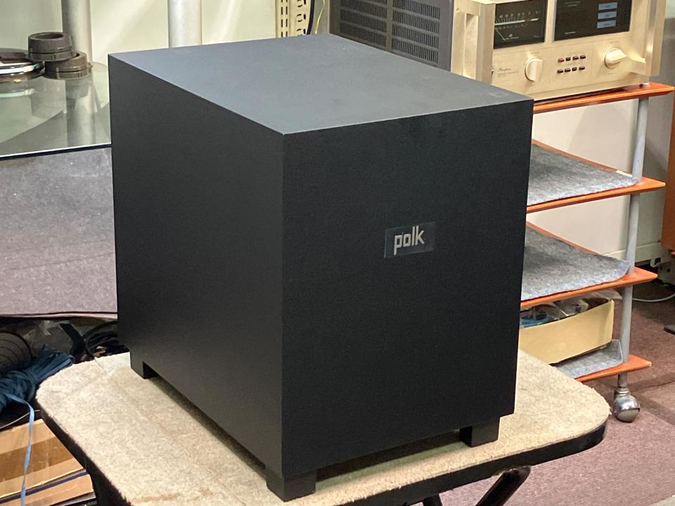 POLK ポークオーディオ　サブウーファー　MXT10 中古美品 Polk Audio - MXT10/マットブラック（1台/サブウーファー）《JP