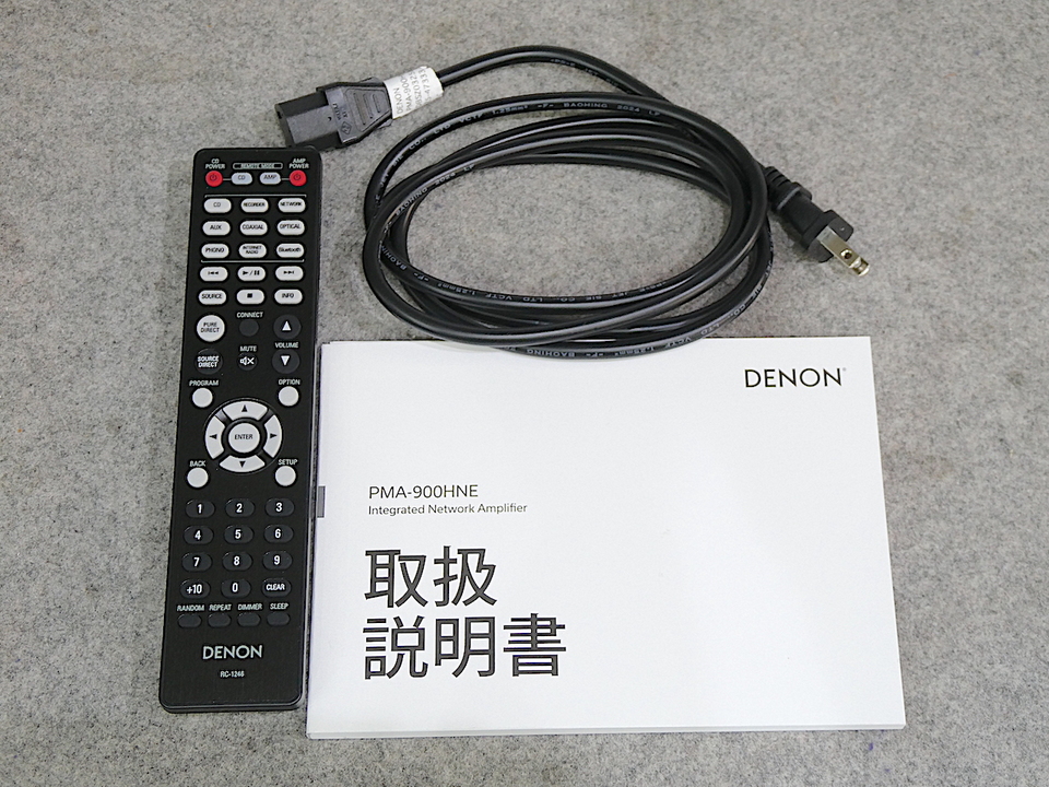 DENON PMA-900HNE 動作確認済み　 リモコン　アンテナ付き PMA-900HNE - HEOS Built-in プリメインアンプ | Denon - 日本