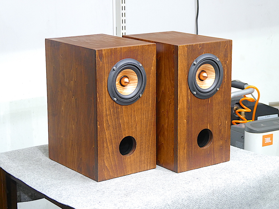 PARC Audio DCU-F121W スピーカー と 木製エンクロージャー