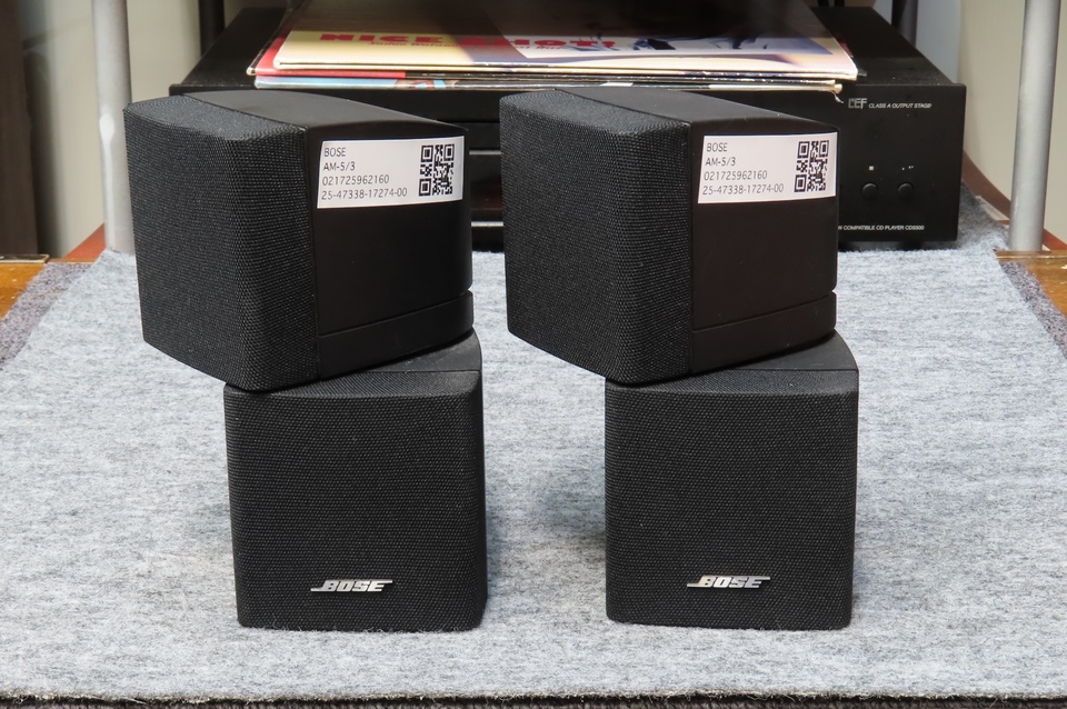 動作確認済 Bose AMS-5 スピーカー　ミニアンプ　AK35セット 動作確認済 Bose AMS-5 スピーカー ミニアンプ AK35セット