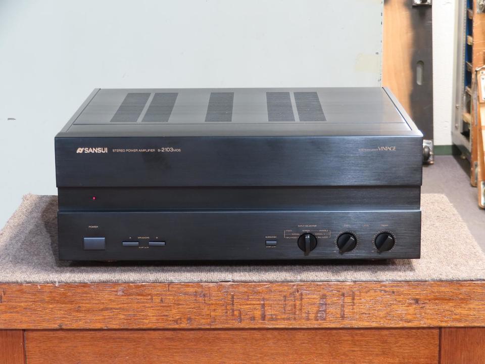 B-2103 MOS VINTAGE SANSUI - 中古オーディオ 高価買取・販売 ハイファイ堂