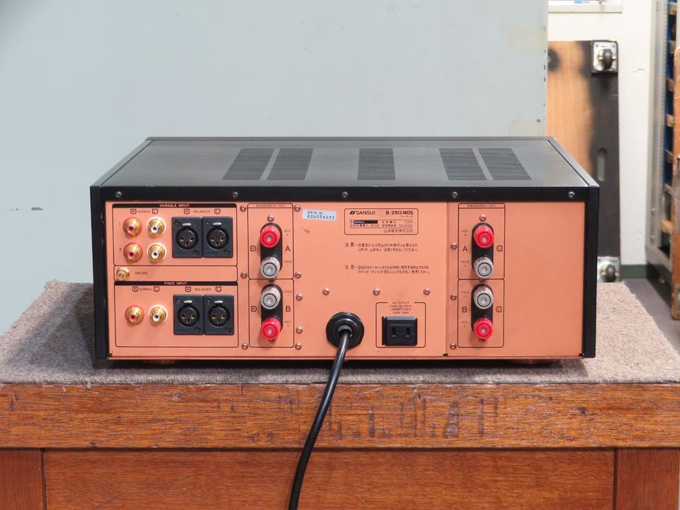 B-2103 MOS VINTAGE SANSUI - 中古オーディオ 高価買取・販売 ハイファイ堂