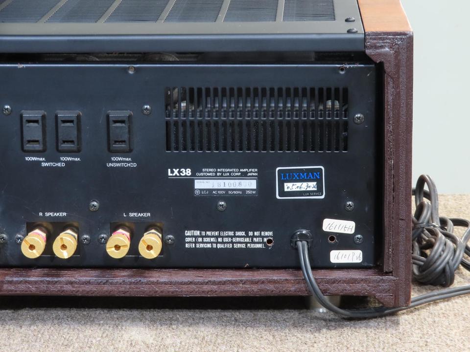 LX38 LUXMAN - 中古オーディオ 高価買取・販売 ハイファイ堂