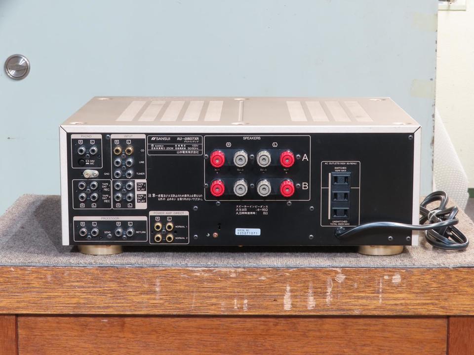 SANSUI サンスイ AU-α607XR オーディオ機器　ジャンク SANSUI サンスイ AU-α607XR プリメインアンプ - 中古オーディオ