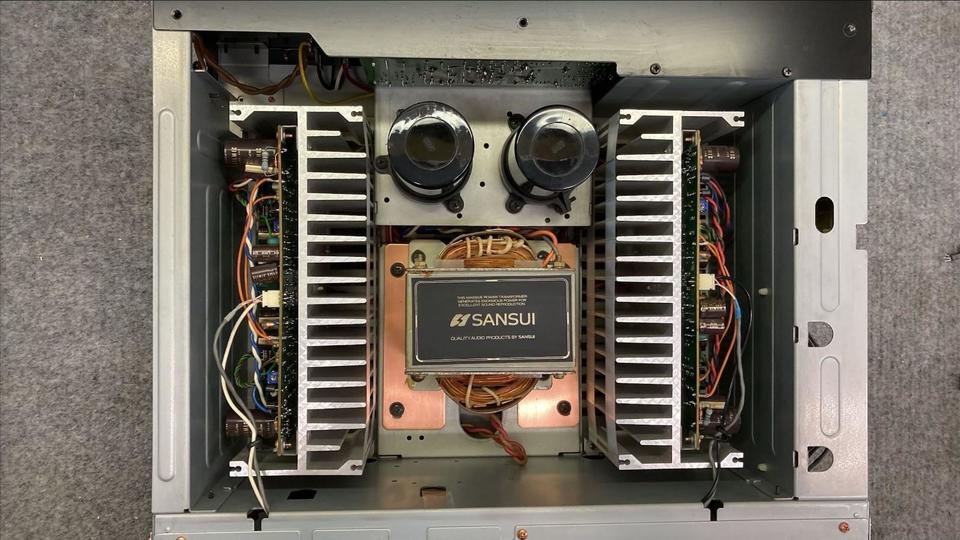 AU-α607XR SANSUI - 中古オーディオ 高価買取・販売 ハイファイ堂