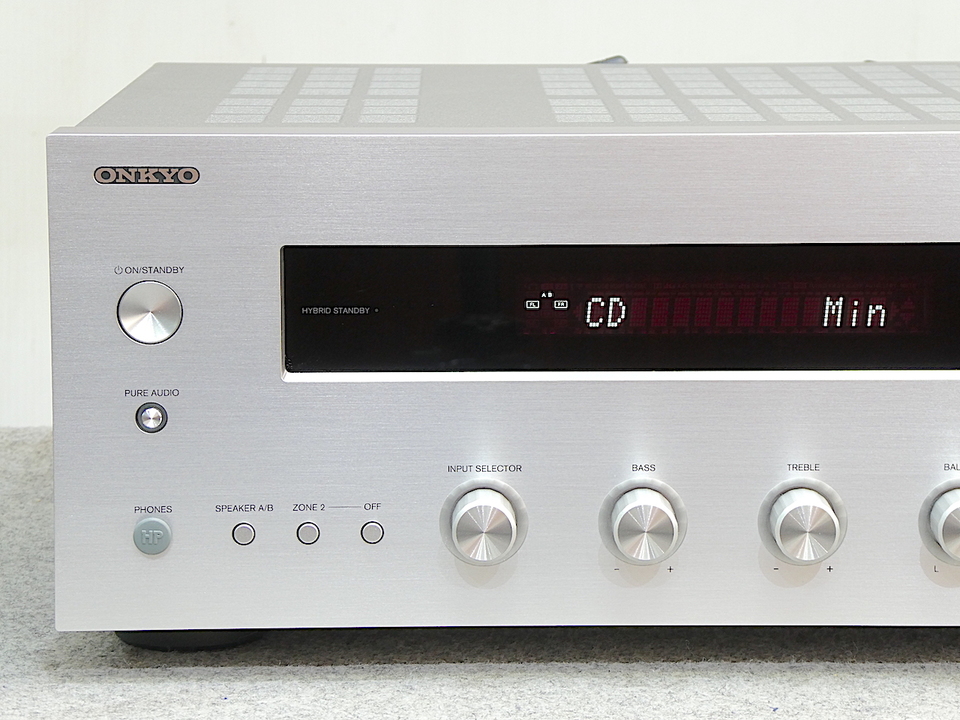 ONKYO TX-8390(S) AVアンプ シルバー オンキヨー、HDMI入力搭載2chアンプを30日発売。89,800円から - AV Watch