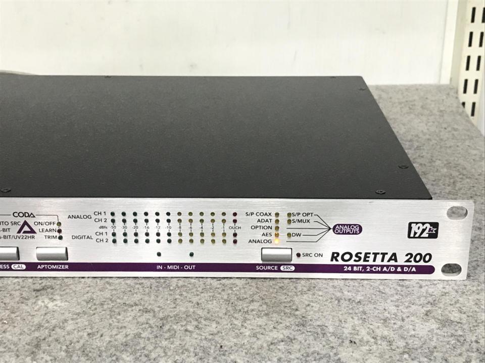 DTM・DAW RITAO CHAN Apogee Rosetta 200 DTM・DAW RITAO CHAN Apogee