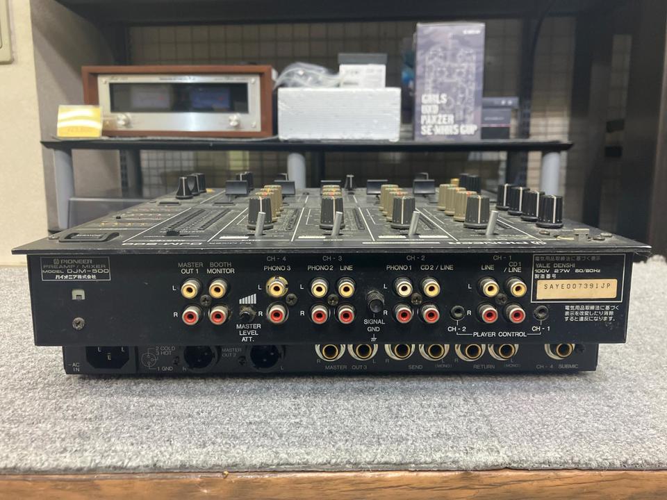 DJM-500 PIONEER - 中古オーディオ 高価買取・販売 ハイファイ堂