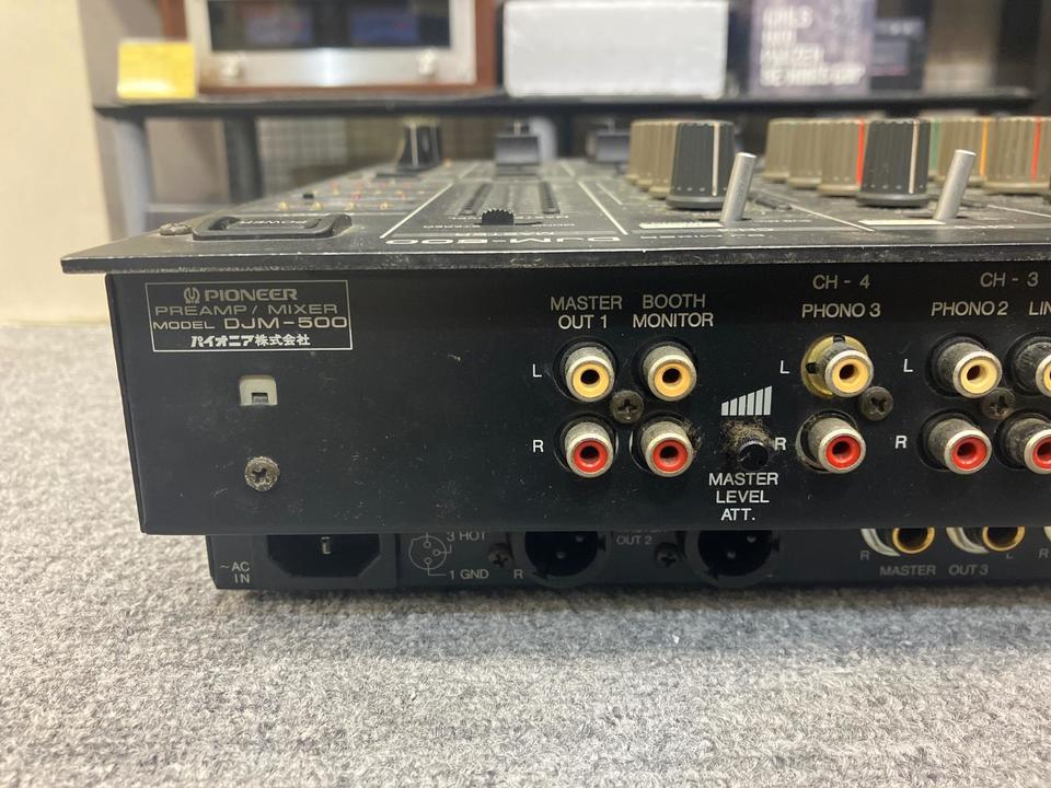 DJM-500 PIONEER - 中古オーディオ 高価買取・販売 ハイファイ堂