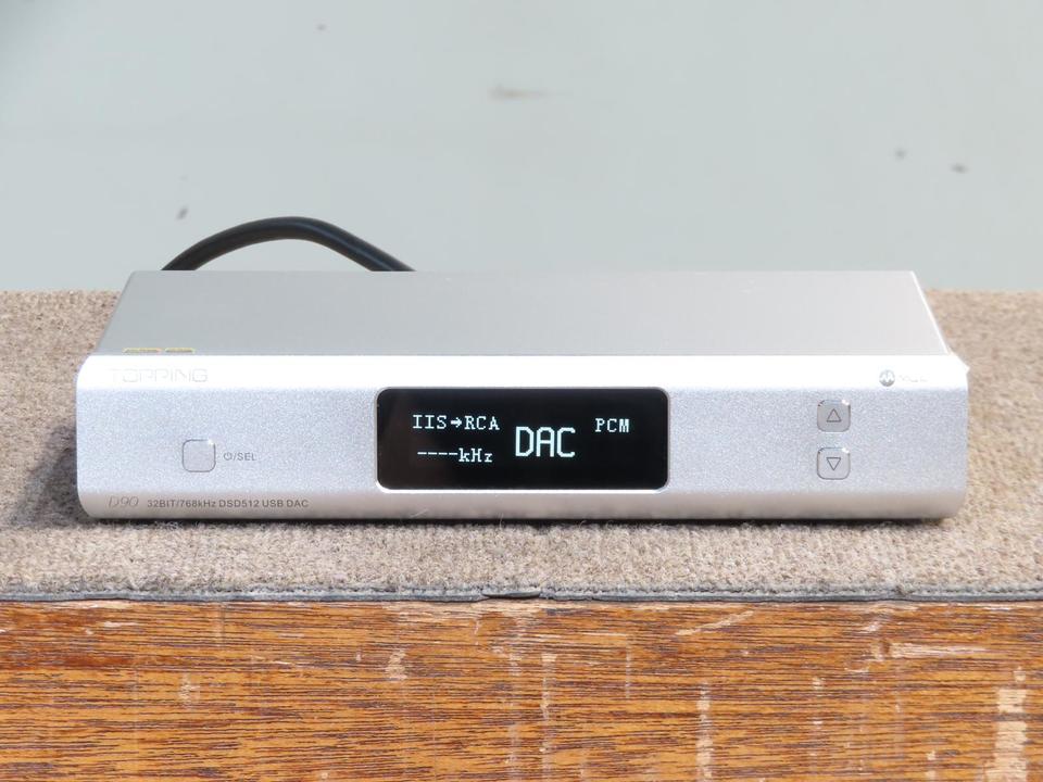 TOPPING D90 AK4499 DAC とても透明、高音質です TOPPING D90 AK4499