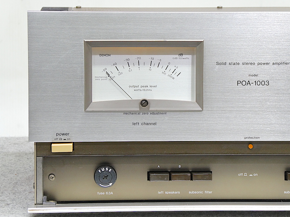 POA-1003 DENON - 中古オーディオ 高価買取・販売 ハイファイ堂