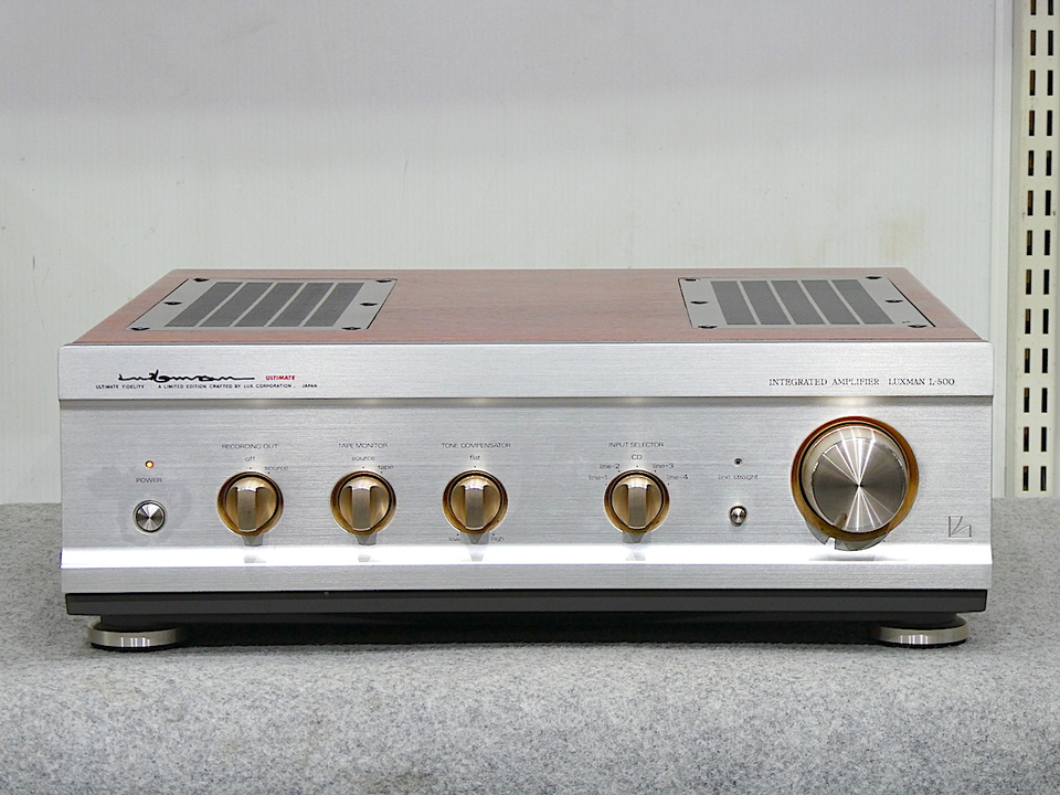 LUXMAN L-500 インテグレーテッドアンプ 本体 L-500 LUXMAN - 中古オーディオ 高価買取・販売 ハイファイ堂