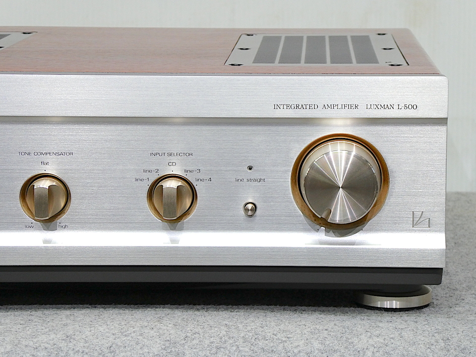 LUXMAN L-500 インテグレーテッドアンプ 本体 L-500 LUXMAN - 中古オーディオ 高価買取・販売 ハイファイ堂