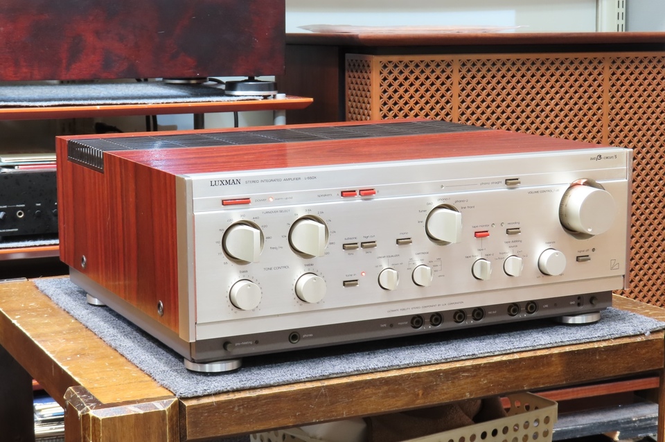 L-550X LUXMAN - 中古オーディオ 高価買取・販売 ハイファイ堂