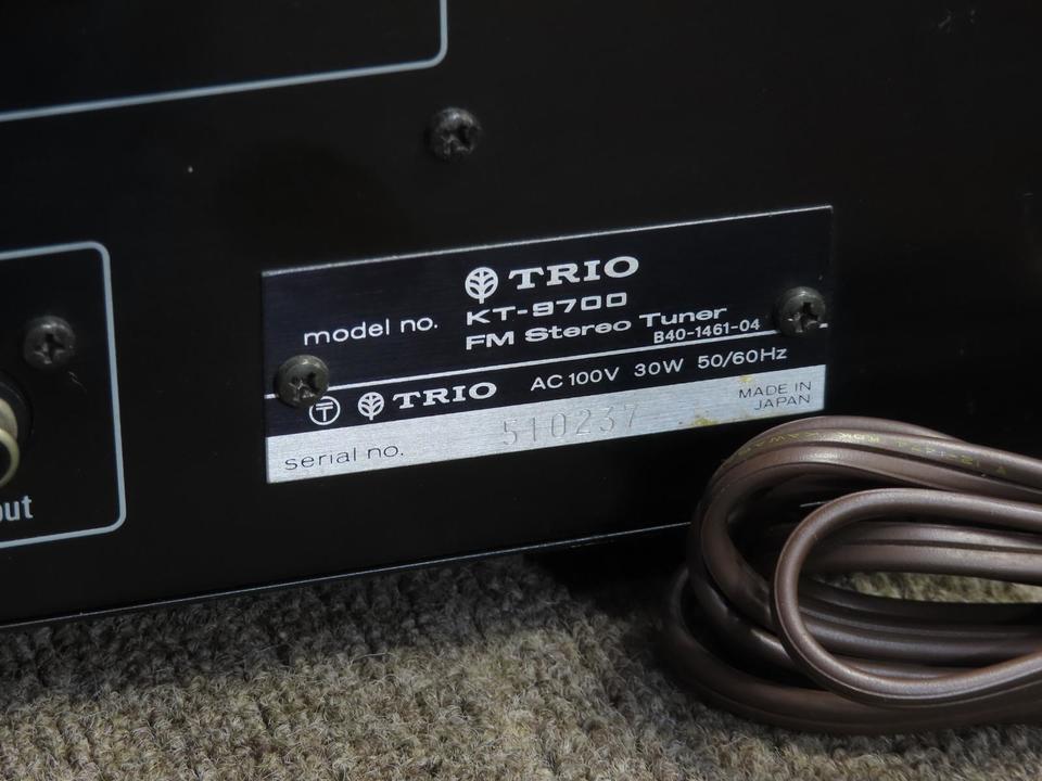 KT-9700 TRIO - 中古オーディオ 高価買取・販売 ハイファイ堂