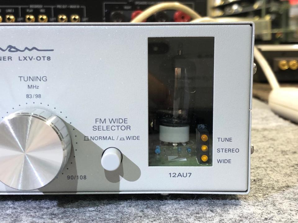 LUXMAN LXV-OT8 FMチューナー 組立完成品 ラックスマン製 真空管FMチューナー・キット「LXV-OT8」