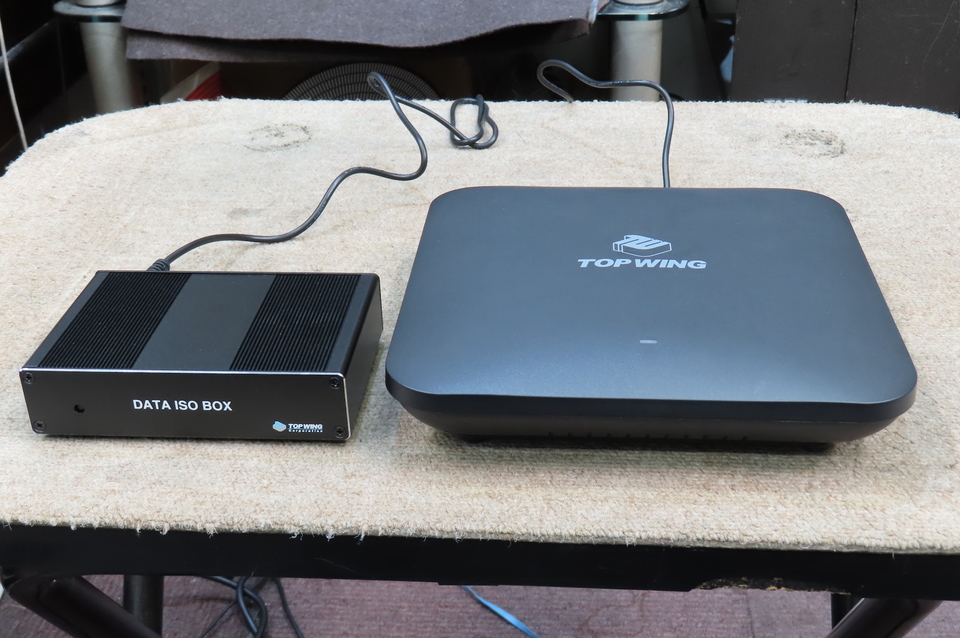 TOP WING社製　DATA ISO BOX オーディオ専用ルーター DATA ISO BOX TOP WING【メーカー取寄せ品】 | 極☆自宅試聴EC