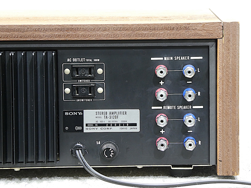 TA-3120F SONY - 中古オーディオ 高価買取・販売 ハイファイ堂