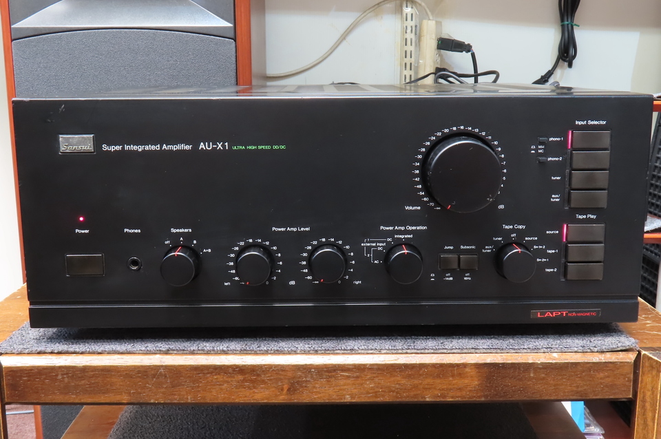 サンスイ　AU-X1 ジャンク品 サンスイアンプ AU-X1 ジャンク品