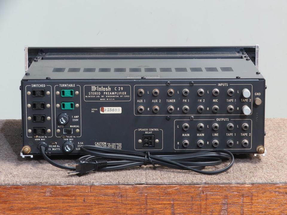 C29 McIntosh - 中古オーディオ 高価買取・販売 ハイファイ堂