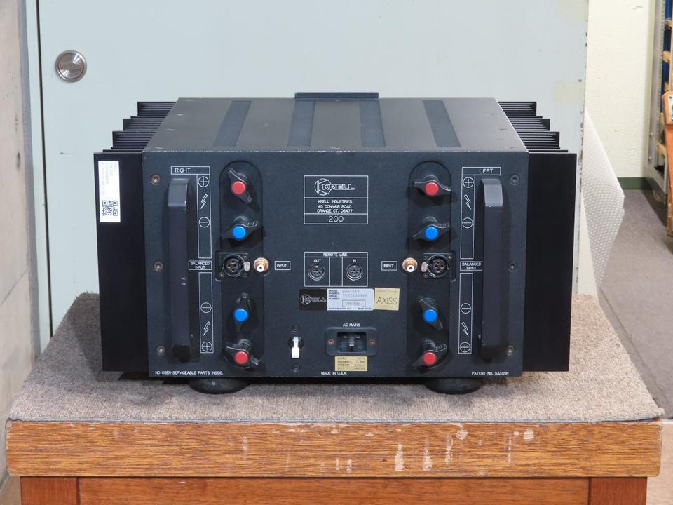 ◆大感謝祭!! KRELL FPB-200 パワーアンプ m0a8671 ◇大感謝祭!! KRELL FPB-200 パワーアンプ m0a8671