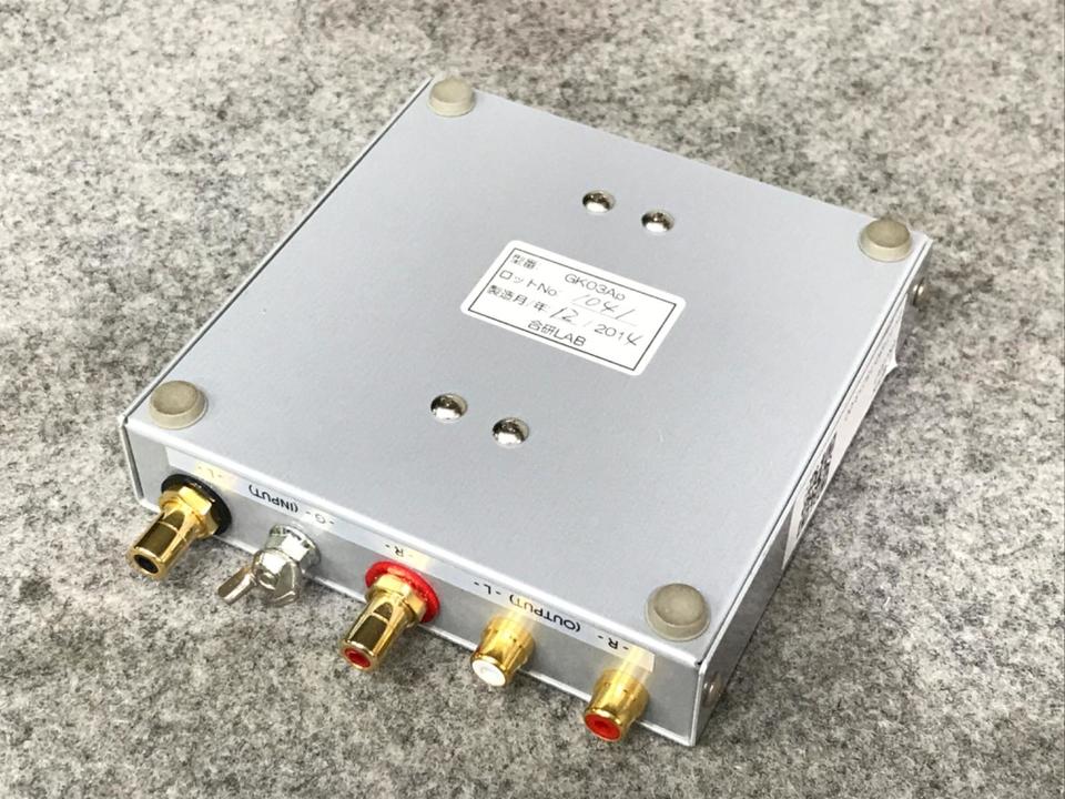 GK03AP フォノイコライザー 合研LAB 合研ラボ MM⁄MC切替 公式通販
