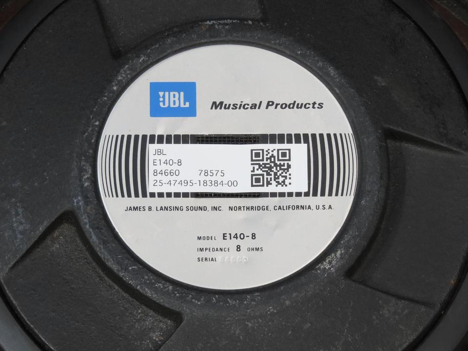 JBL E140-8 楽器用38cm 動作品　当時 価格144,000円 JBL E140-8 楽器用に開発された38cmウーファー｜tone quality