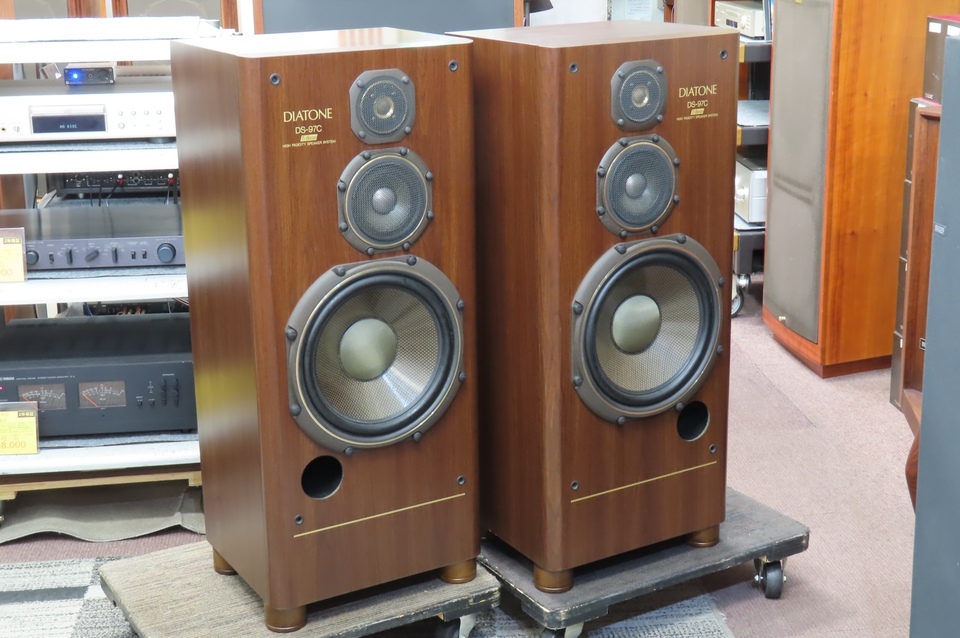 超美品　希少　DIATONE DS 97C スピーカー　ペア　マッドブラック仕上 超美品 希少 DIATONE DS 97C スピーカー ペア マッドブラック
