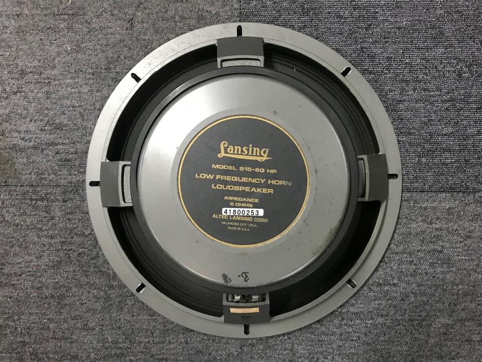 アルテック　スピーカー　515-8G HP ペアー ALTEC アルテック 515-8G ウーファー ペア - 中古オーディオの