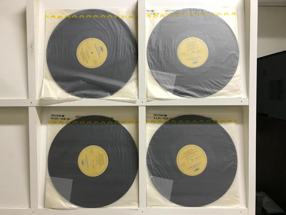 LPレコード カラヤン・ベルフィル 6枚セット ヘルベルト・フォン・カラヤン指揮（バッハ受難曲、協奏曲）6枚