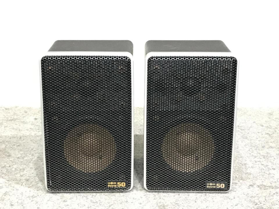 VISONIK David 50 スピーカーペア ジャンク品 音は出ます。 VISONIK David 50 スピーカーペア ジャンク品 音は出ます