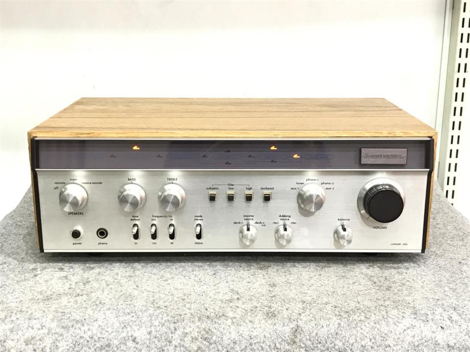 希少品 LUXMAN L-606 プリメインアンプ L-606 LUXMAN - 中古オーディオ 高価買取・販売 ハイファイ堂