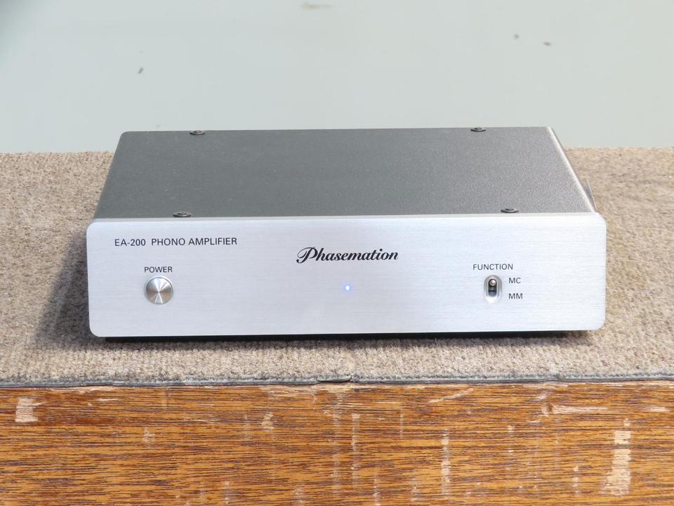 極上品Phasemation EA-200 MM/MCイコライザーアンプ Phasemation フェーズメーション