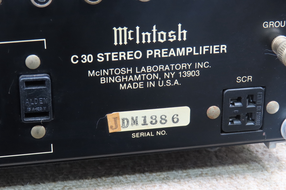 C30 McIntosh - 中古オーディオ 高価買取・販売 ハイファイ堂