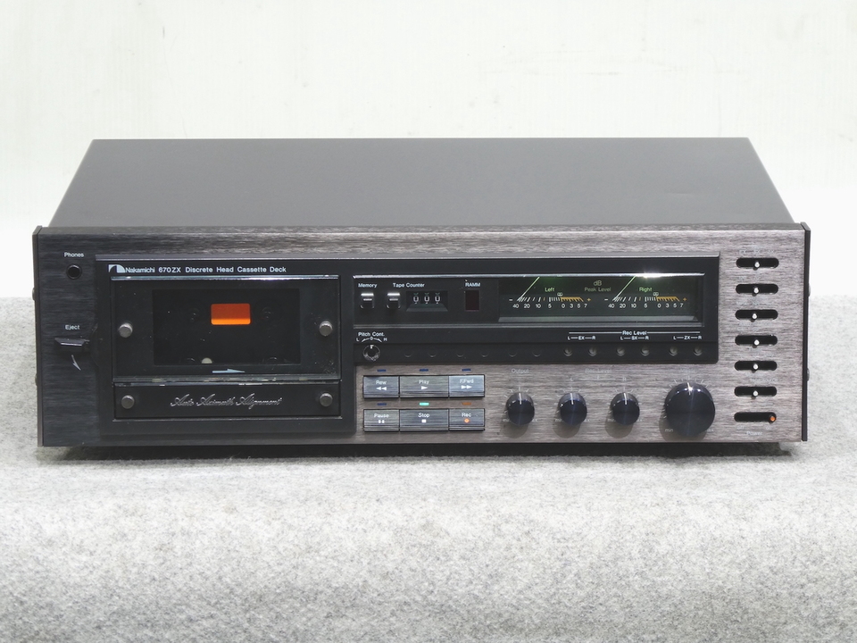【な出品】 670ZX NAKAMICHI - 中古オーディオ 高価買取・販売 ハイファイ堂