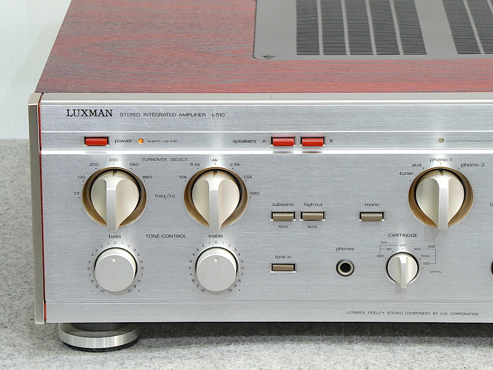 L-510 LUXMAN - 中古オーディオ 高価買取・販売 ハイファイ堂