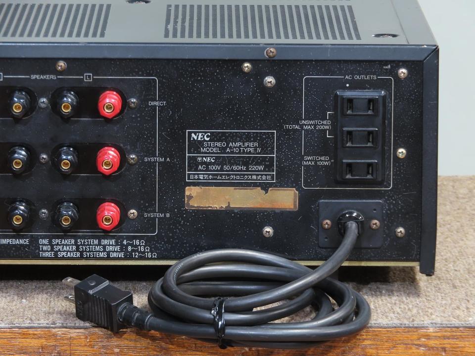 A-10 TYPE4 NEC - 中古オーディオ 高価買取・販売 ハイファイ堂
