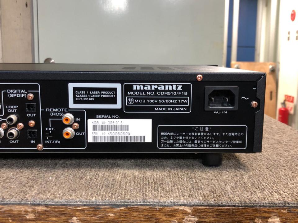マランツ業務用CDレコーダー　CDR510 Marantz CDR510 CD Recorder for sale online | eBay