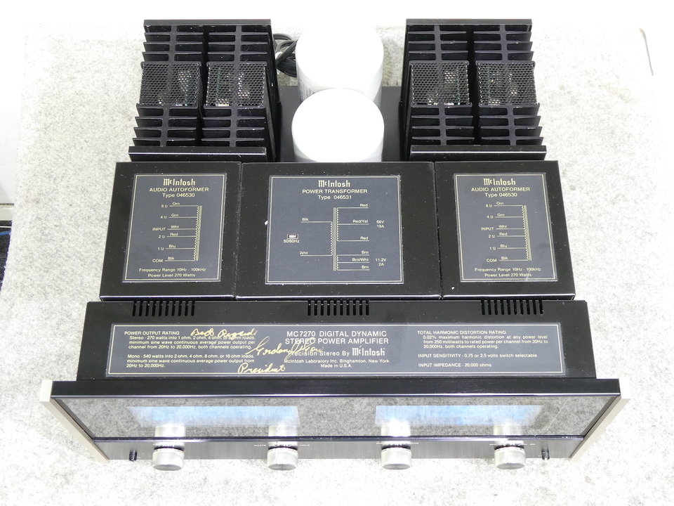 MC7270 McIntosh - 中古オーディオ 高価買取・販売 ハイファイ堂