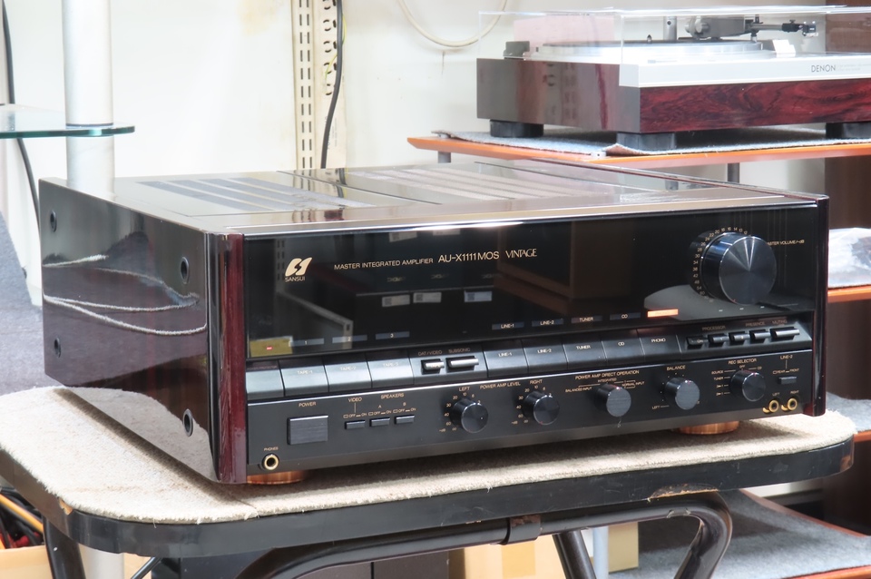 AU-X1111MOS VINTAGE SANSUI - 中古オーディオ 高価買取・販売