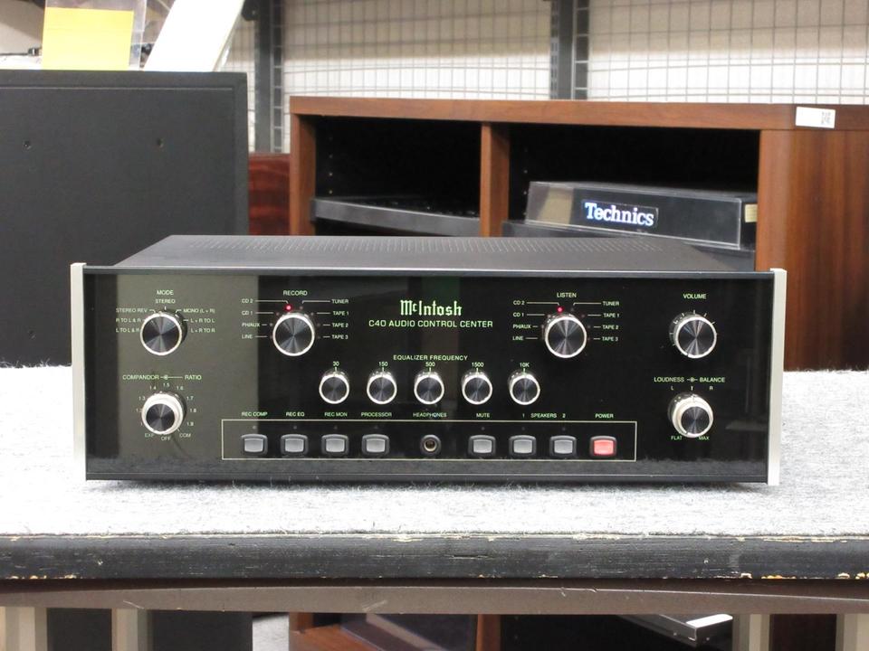 ◼️ジャンク品◼️マッキントッシュC40 AUDICONTROL CENTER McIntosh