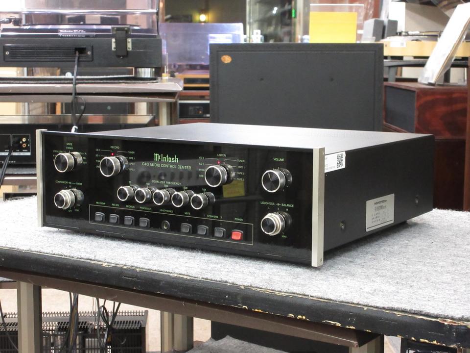 C40 McIntosh - 中古オーディオ 高価買取・販売 ハイファイ堂